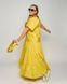 Платье женское желтое MKLT2982-3 MKLT2982-3 фото 2