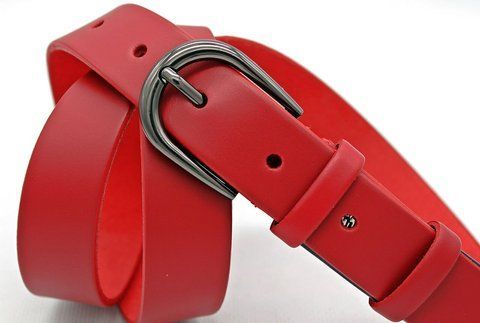 Жіночий ремінь класичний з натуральної цільної шкіри KREMEN MKKR05300095 MKKR05300095 фото