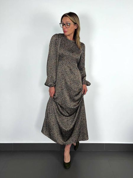 Жіноча сукня міді з довгим рукавом Луїза PARI MKPR3300 MKPR3300 фото