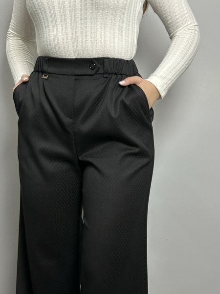 Женские брюки чёрные прямые Modna KAZKA MKJL113500 MKJL113500 фото