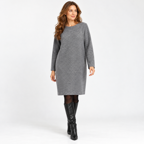 Женское платье Лючия с шерстью прямого кроя STYLE NIKA MKSN2645-01 MKSN2645-01 фото