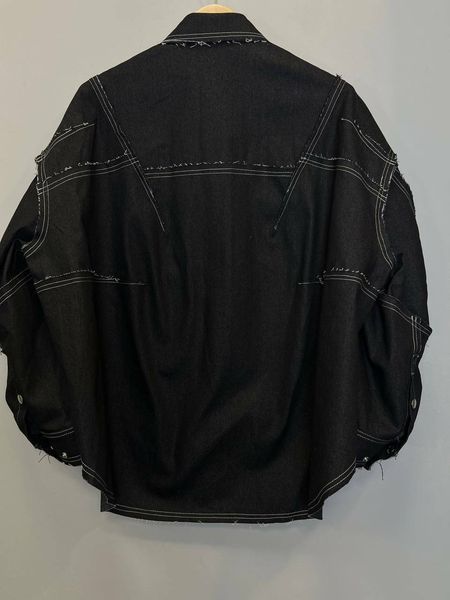 Жіноча джинсова сорочка oversize KAPTSOVA MKKS060237 MKKS060237 фото