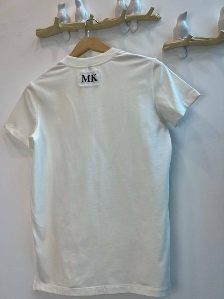 Жіноча футболка класична щільна з розрізами Фешн Modna KAZKA MKNK27428 MKNK27428 фото