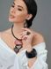 Женские серьги из дерева манго геометрические INDIRA MKIN02069 MKIN02069 фото 2