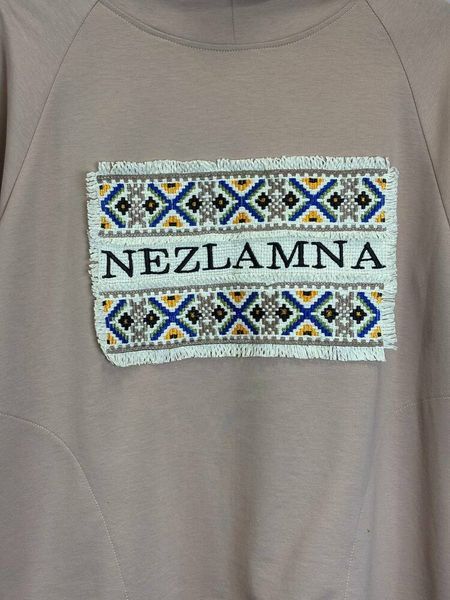 Жіноче худі з вишивкою NEZLAMNA Lucky Modna KAZKA MKSH2441-1 MKSH2441-1 фото