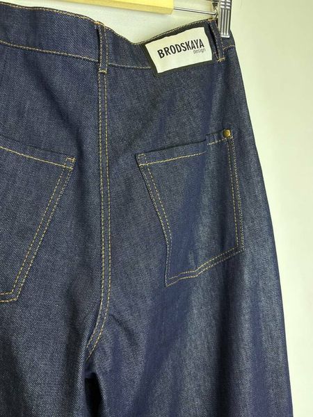 Жіночі джинси палаццо з кокеткою BRODSKAYA MKAB169 MKAB169 фото