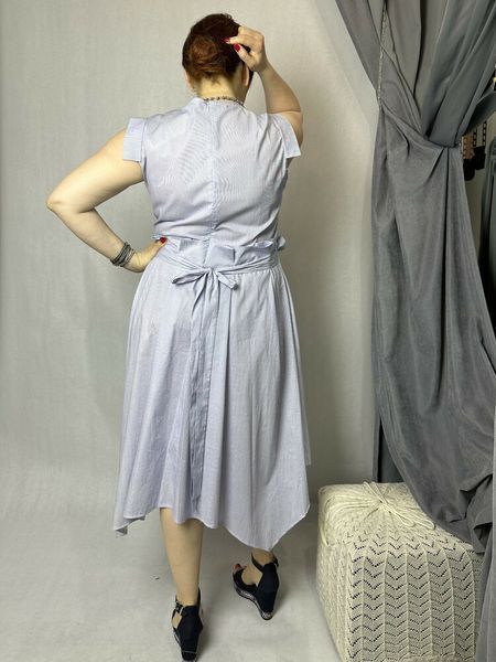 Сукня жіноча бавовняна в смужку міді Modna KAZKA MKSH2336-75 MKSH2336-75 фото