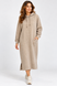 Женское теплое платье макси с капюшоном и карманами Modna KAZKA MKJL64003-1 MKJL64003-1 фото 1