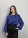 Блуза жіноча дизайнерська синя однотонна Modna KAZKA MKJL30702 MKJL30702 фото 1