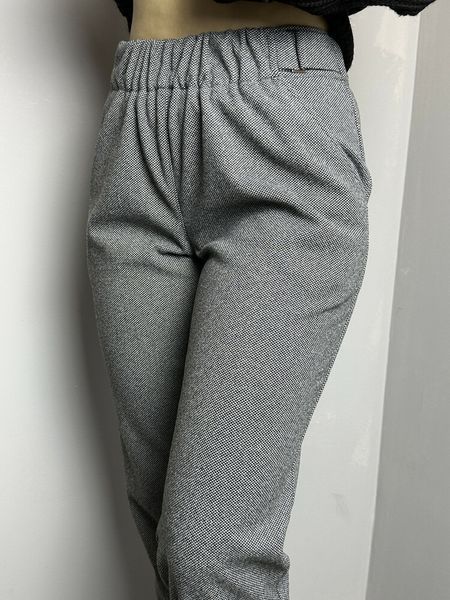 Женские зимние брюки на резинке прямые с карманами J.LONDON MKJL1108110-1 MKJL1108110-1 фото