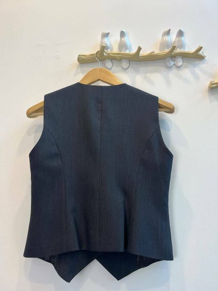 Женский костюм двойка Левин с жилетом и широкими брюками Modna KAZKA MKSN2343/2344/-03 MKSN2343/2344/-03 фото