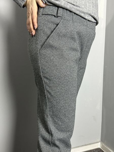 Женские зимние брюки на резинке прямые с карманами J.LONDON MKJL1108110-1 MKJL1108110-1 фото