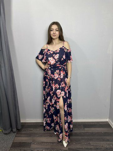 Сукня жіноча синя вечірня Modna KAZKA MKENG3077 MKENG3077 фото