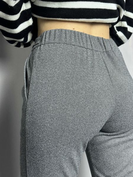 Женские тёплые твидовые зауженные брюки J.LONDON MKJL1090110-1 MKJL1090110-1 фото
