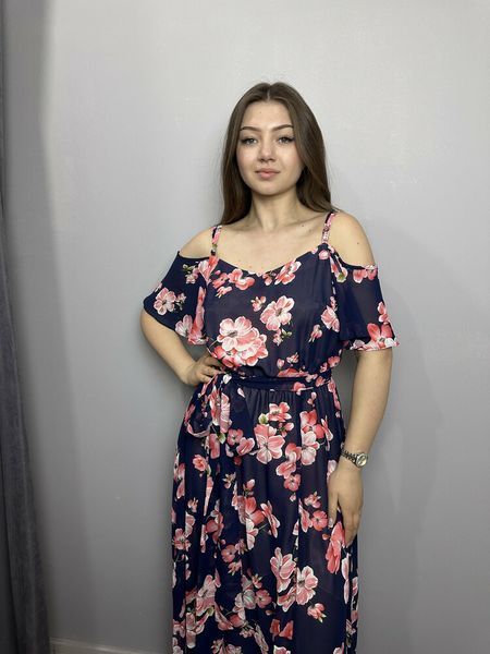 Сукня жіноча синя вечірня Modna KAZKA MKENG3077 MKENG3077 фото