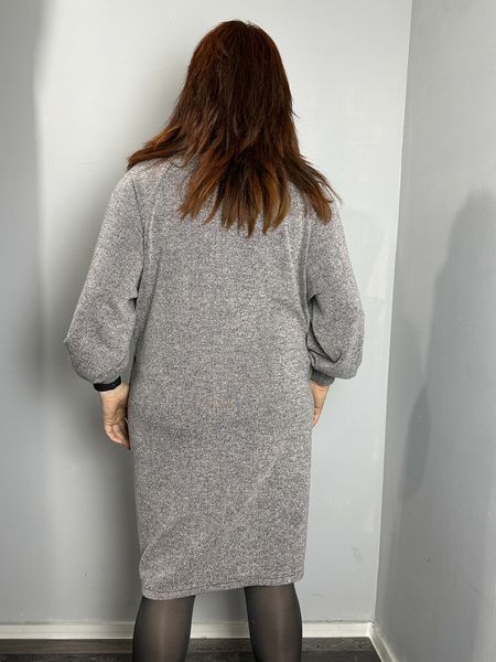 Женское трикотажное платье на каждый день цвета фреза Modna KAZKA MKJL61177-1 MKJL61177-1 фото