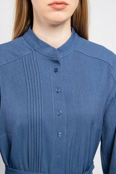 Сукня жіноча міді синя "Маріанна" Modna KAZKA MKPR2109-1 MKPR2109-1 фото