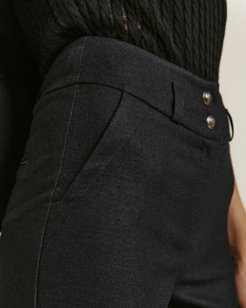 Жіночі класичні брюки з декоративними гудзиками J.LONDON MKJL114102 MKJL114102 фото