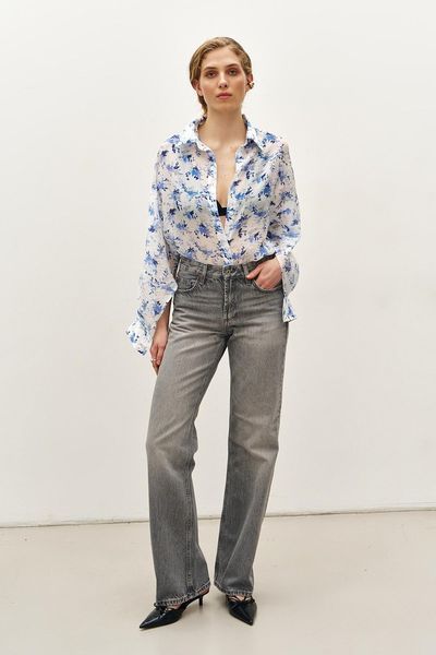 Жіноча блуза з тенселу oversize RICA MARE MKRM4243 MKRM4243 фото