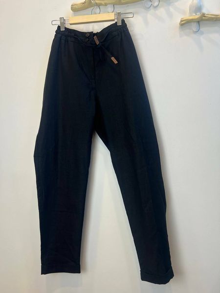 Женские льняные брюки зауженные на резинке TELL MKTL3801/1 MKTL3801/1 фото