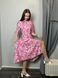 Платье женское летнее cottonовое розовое в цветочный принт София Modna KAZKA MKPR140724-1 MKPR140724-1 фото 2