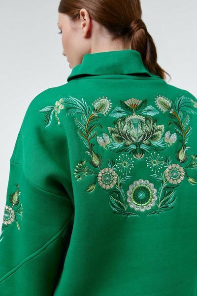 Женский трикотажный костюм с вышивкой в этно-стиле Modna KAZKA MKRM4129-2 MKRM4129-2 фото