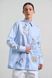 Женская рубашка оверсайз с аппликацией и вышивкой RICA MARE MKRM4334 MKRM4334 фото 8