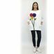 Женский свитшот свободного кроя гортензия с карманами Modna KAZKA MKNK65765 MKNK65765 фото 1