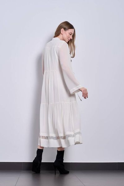 Женское дизайнерское платье миди с подкладкой Кира PARI MKPR44433/1 MKPR44433\1 фото