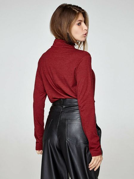 Штани банани жіночі чорні з еко-шкіри Modna KAZKA MKSH2385-2 MKSH2385-2 фото