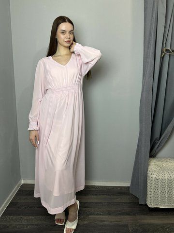 Платье нарядное женское летнее пудровое Весна Modna KAZKA MKPR140723-1 MKPR140723-1 фото