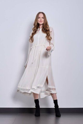 Жіноча дизайнерська сукня міді з підкладкою Кіра PARI MKPR44433/1 MKPR44433\1 фото