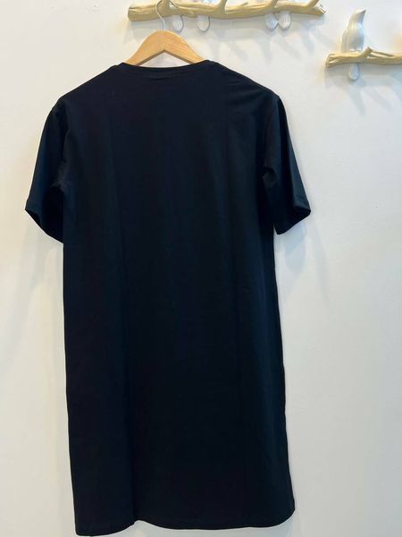 Женское платье-футболка мини Цветочный кот Modna KAZKA MKSH2444/1 MKSH2444\1 фото