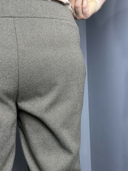 Женские тёплые брюки коричневые твидовые Modna KAZKA MKJL109013-1 MKJL109013-1 фото