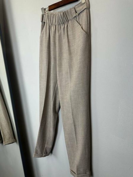 Женские брюки полуклассические зауженные диагональ J.LONDON MKJL1108030 MKJL1108030 фото