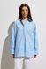 Женская рубашка оверсайз хлопковая с вышивкой RICA MARE MKRM4256-2 MKRM4256-2 фото 1