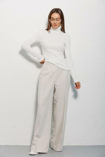 Женский гольф трикотажный молочный ARJEN MKAR32990-1 MKAR32990-1 фото