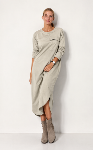 Жіноча трикотажна сукня вільного крою Лондон утеплена STYLE NIKA MKSN2327/4 MKSN2327/4 фото