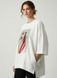 Жіночий світшот oversize з вишивкою та боковими кишенями Катерина Modna KAZKA MKNK2356 MKNK2356 фото