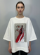 Жіночий світшот oversize з вишивкою та боковими кишенями Катерина Modna KAZKA MKNK2356 MKNK2356 фото 2