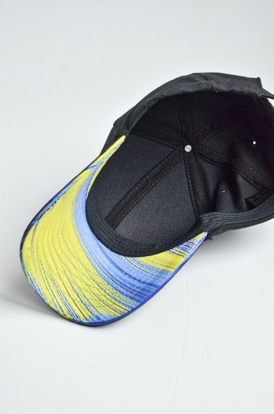 Бейсболка класична унісекс "жовтоблакиття" чорна Modna KAZKA MKKT03012-2 MKKT03012-2 фото